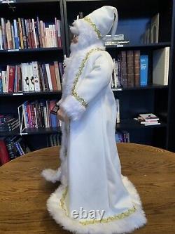 The Ashton-Drake Galleries Karen Vander Logt White Christmas Musical Santa Doll