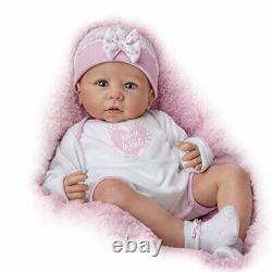 The Ashton Drake Galleries Lifelike Reborn Baby Girl Doll by Linda Murray