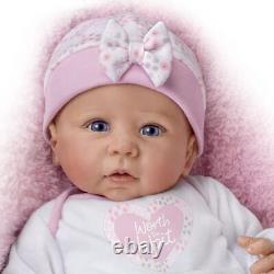 The Ashton Drake Galleries Lifelike Reborn Baby Girl Doll by Linda Murray