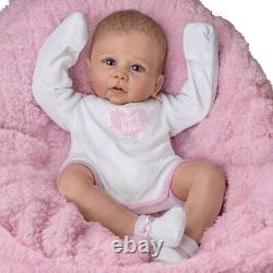 The Ashton Drake Galleries Lifelike Reborn Baby Girl Doll by Linda Murray