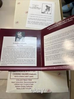 The Ashton-Drake Galleries Love Takes Wing Handcrafted Porcelain Doll Retired