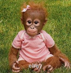 The Ashton-Drake Galleries Monkey Doll by Ina Volprich Annabelle's Hugs 22