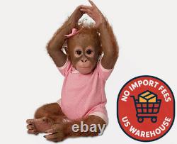 The Ashton-Drake Galleries Monkey Doll by Ina Volprich Annabelle's Hugs 22