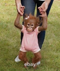 The Ashton-Drake Galleries Monkey Doll by Ina Volprich Annabelle's Hugs 22