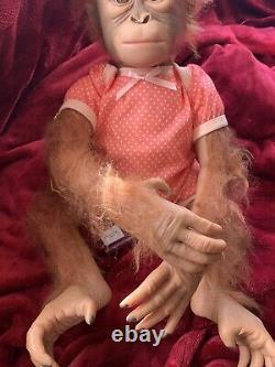 The Ashton-Drake Galleries Monkey Doll by Ina Volprich Annabelle's Hugs 22