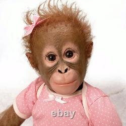The Ashton-Drake Galleries Monkey Doll by Ina Volprich Annabelle's Hugs 22