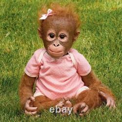 The Ashton-Drake Galleries Monkey Doll by Ina Volprich Annabelle's Hugs 22