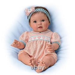 The Ashton-Drake Galleries Poseable Baby Doll by Ping Lau Littlest Sweetheart