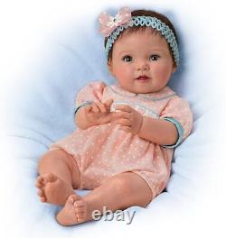 The Ashton-Drake Galleries Poseable Baby Doll by Ping Lau Littlest Sweetheart