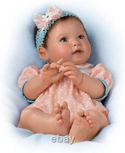 The Ashton-Drake Galleries Poseable Baby Doll by Ping Lau Littlest Sweetheart