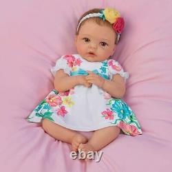 The Ashton-Drake Galleries Pretty & Petite Presley TrueTouch Silicone Baby Doll