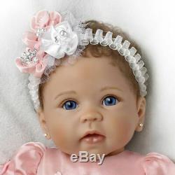 The Ashton-Drake Galleries Princess Lifelike Weighted Vinyl Baby Doll by Linda M