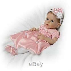 The Ashton-Drake Galleries Princess Lifelike Weighted Vinyl Baby Doll by Linda M