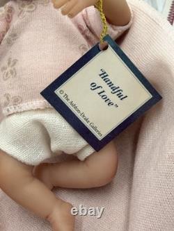 The Ashton Drake Galleries Reborn Miniature Doll Handful Of Love 4 Box /COA