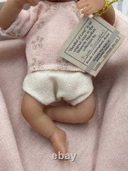 The Ashton Drake Galleries Reborn Miniature Doll Handful Of Love 4 Box /COA