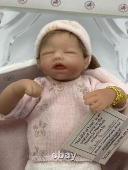 The Ashton Drake Galleries Reborn Miniature Doll Handful Of Love 4 Box /COA