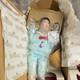 The Ashton-Drake Galleries Ricky Boy Baby Doll Blue Eyes Brown Hair in Box