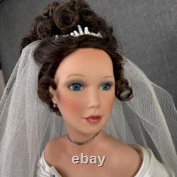 The Ashton Drake Galleries Sandra Bilotto Swaroski Evening Romance Bride Doll