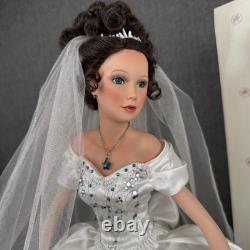 The Ashton Drake Galleries Sandra Bilotto Swaroski Evening Romance Bride Doll
