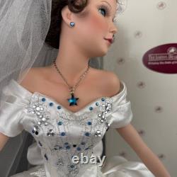 The Ashton Drake Galleries Sandra Bilotto Swaroski Evening Romance Bride Doll