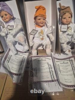 The Ashton-Drake Galleries Snow White & The Seven Dwarfs Babies (8 Dolls)