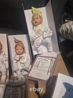 The Ashton-Drake Galleries Snow White & The Seven Dwarfs Babies (8 Dolls)