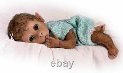 The Ashton-Drake Galleries So Truly Real Baby Monkey Doll Clementine 14