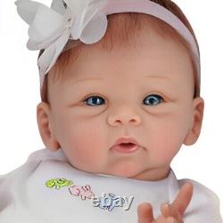 The Ashton-Drake Galleries So Truly Real Snuggle Bunny Baby Girl Doll 17-inches