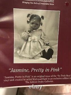 The Ashton-Drake Galleries So Truly Real Vinyl DollJasmine, Pretty In Pink(37)