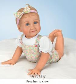 The Ashton-Drake Galleries Sugar & Spice Baby Doll by Sherry Miller 21-Inches