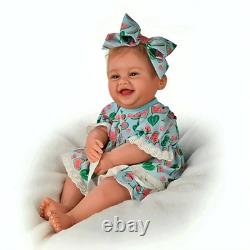 The Ashton-Drake Galleries Sweet Summer Smiles Baby Doll by Ping Lau 16.5