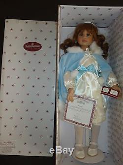 The Ashton Drake Galleries Victoria Poseable Child Doll in Winter 25 Tall Large