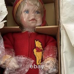 The Ashton-Drake Galleries Winnie the Pooh Artist Doll with Stuffed Animal, Box