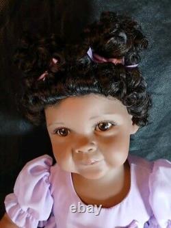 The Ashton Drake Grandma Surprised Take Me To Church By Ping Lau Black Girl Doll