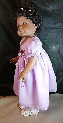 The Ashton Drake Grandma Surprised Take Me To Church By Ping Lau Black Girl Doll