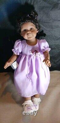 The Ashton Drake Grandma Surprised Take Me To Church By Ping Lau Black Girl Doll