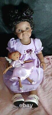 The Ashton Drake Grandma Surprised Take Me To Church By Ping Lau Black Girl Doll