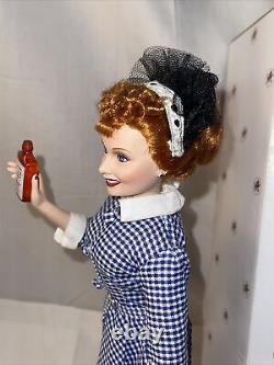 The Ashton Drake I Love Lucy Porcelain Doll VITAMEATAVEGAMIN