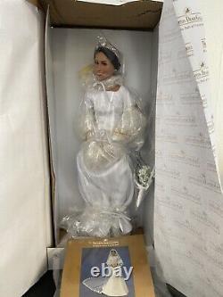 The Ashton Drake Meghan Markle Royal Wedding Porcelain Bride Doll NEW