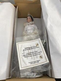 The Ashton Drake Meghan Markle Royal Wedding Porcelain Bride Doll NEW