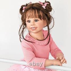 The Ashton-Drake Monika Levenig So Truly Real Lara Jointed Vinyl Child Doll 31