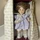 The Ashton Drake galleries doll- Purple Dress-MINT NEW IN BOX? -15