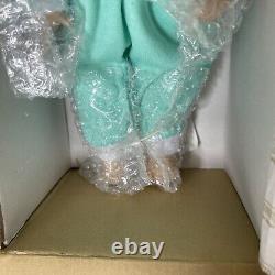 The Ashton Drake galleries doll-green / Teal Outlet-MINT NEW IN BOX? -12