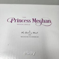 The Danbury Mint Princess Meghan Markle Bride Doll New Read