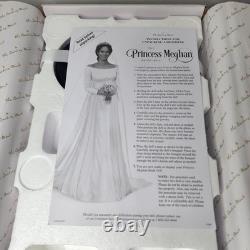 The Danbury Mint Princess Meghan Markle Bride Doll New Read