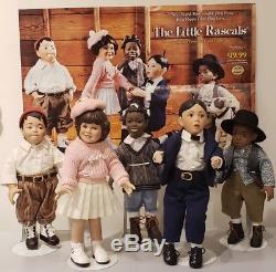 The Little Rascals Set of Five Porcelain Portrait Figures/dolls Ashton-Drake 9