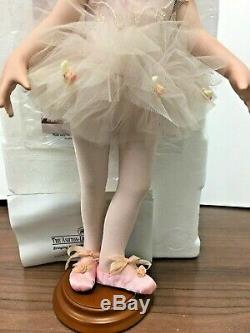 Tina Porcelain Ballerina by Dianna Effner for Ashton Drake