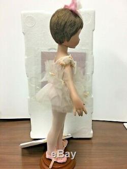 Tina Porcelain Ballerina by Dianna Effner for Ashton Drake
