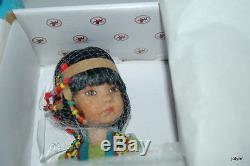 Tiny Fancy Shawl Dancer Native American Doll by Dianna Effner for Ashton Drake