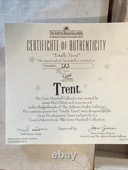 Totally Trent Doll In Box, Coa- Ashton Drake Galleries